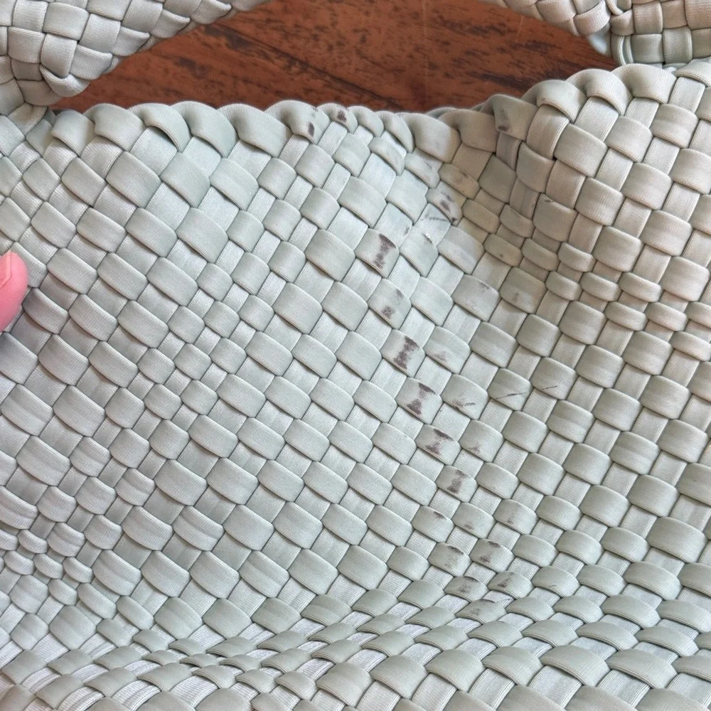 Source Unknown Mint Green Woven Shoulder Bag - Picture 6 of 9